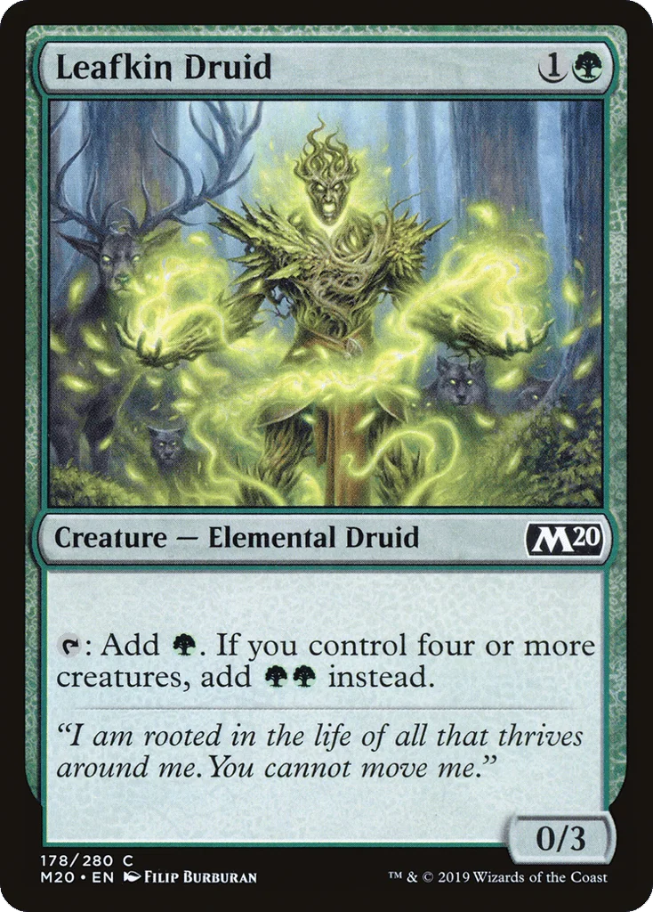 Leafkin Druid · Core Set 2020