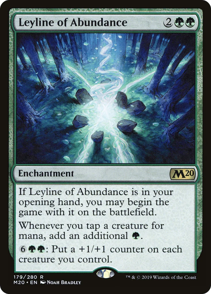 Leyline of Abundance · Core Set 2020