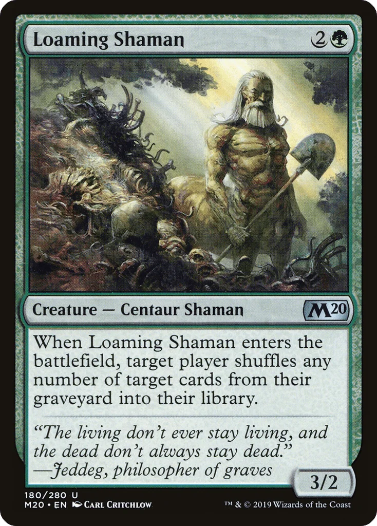 Loaming Shaman · Core Set 2020