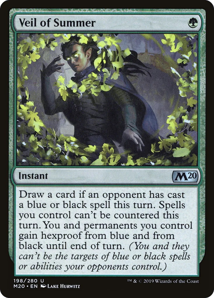 Veil of Summer · Core Set 2020