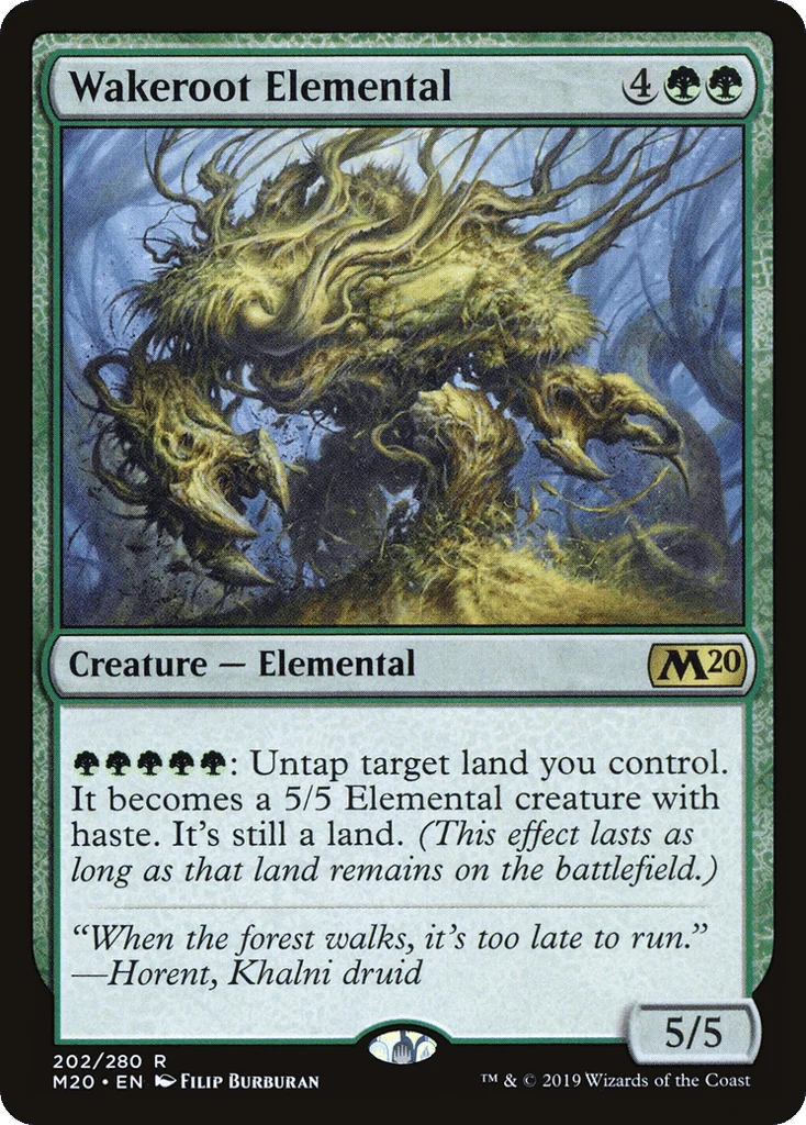 Wakeroot Elemental · Core Set 2020