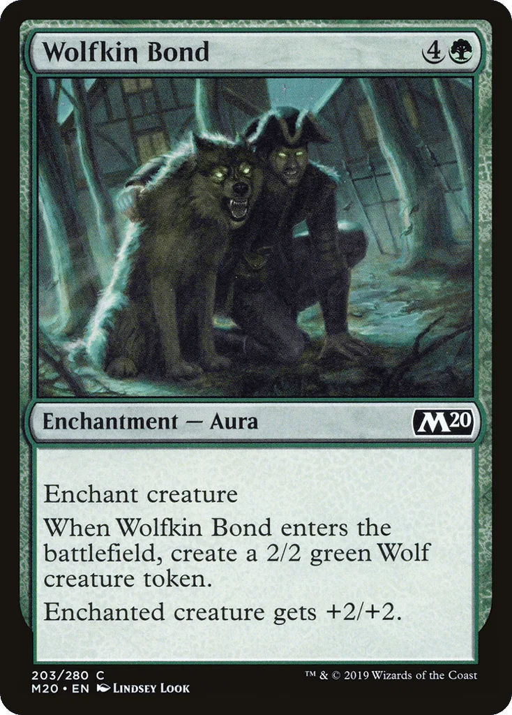 Wolfkin Bond · Core Set 2020