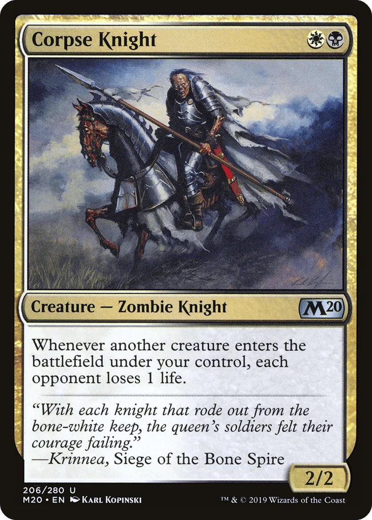 Corpse Knight · Core Set 2020