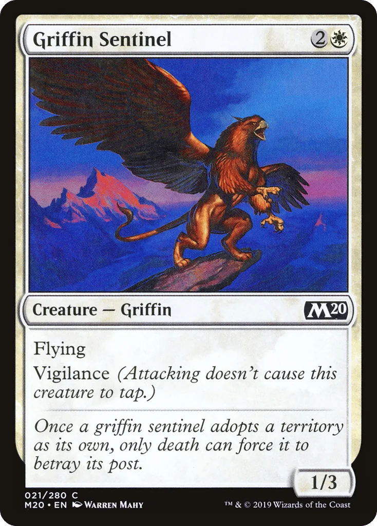 Griffin Sentinel · Core Set 2020