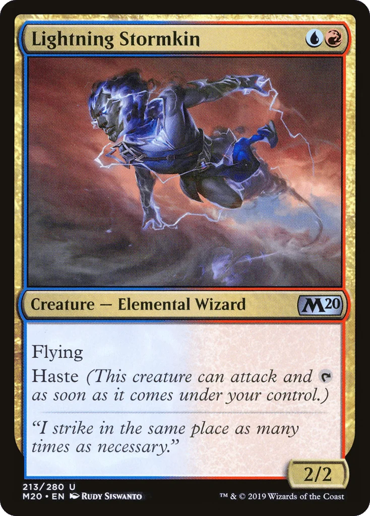 Lightning Stormkin · Core Set 2020