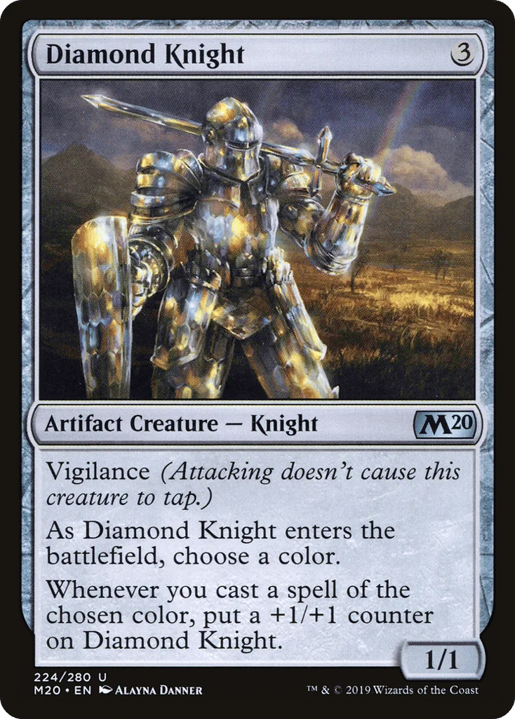 Diamond Knight · Core Set 2020