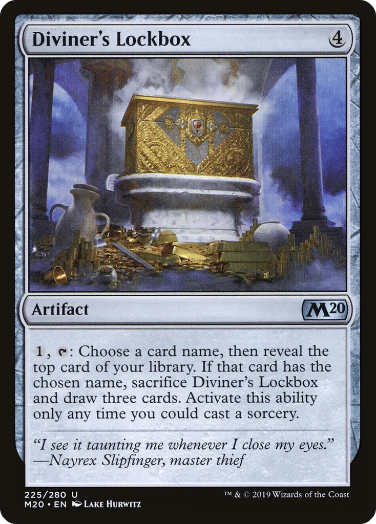 Diviner's Lockbox · Core Set 2020