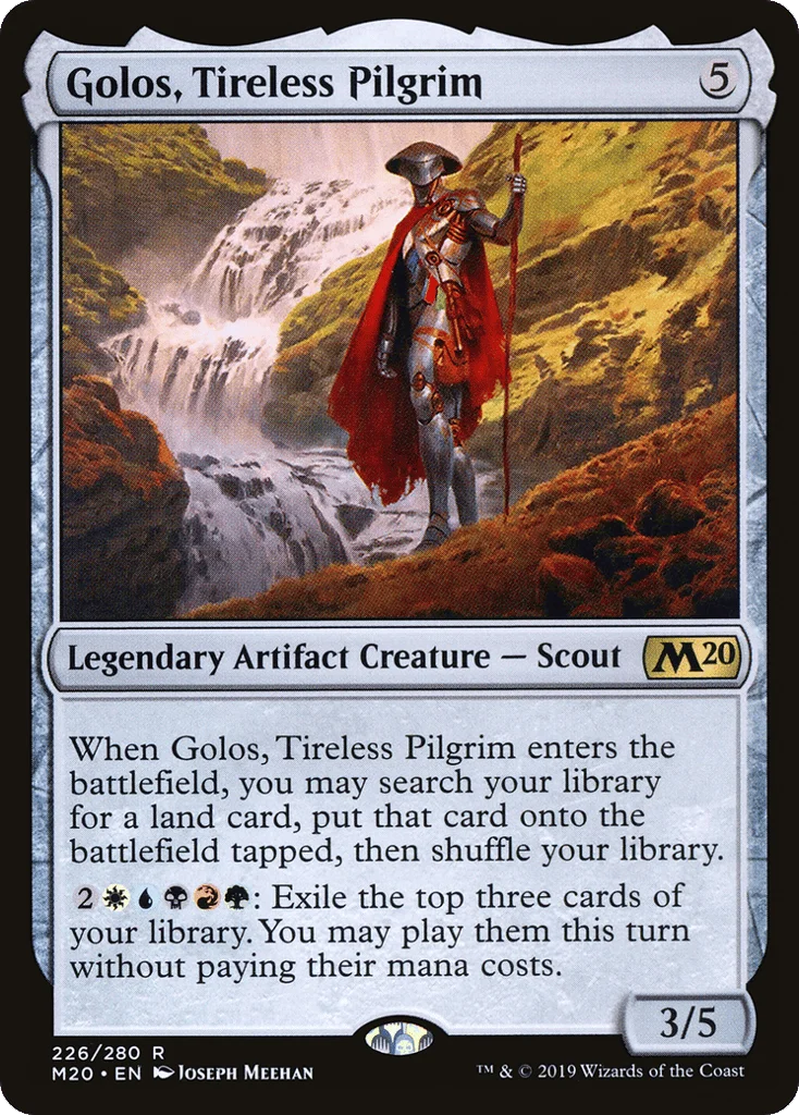 Golos, Tireless Pilgrim · Core Set 2020