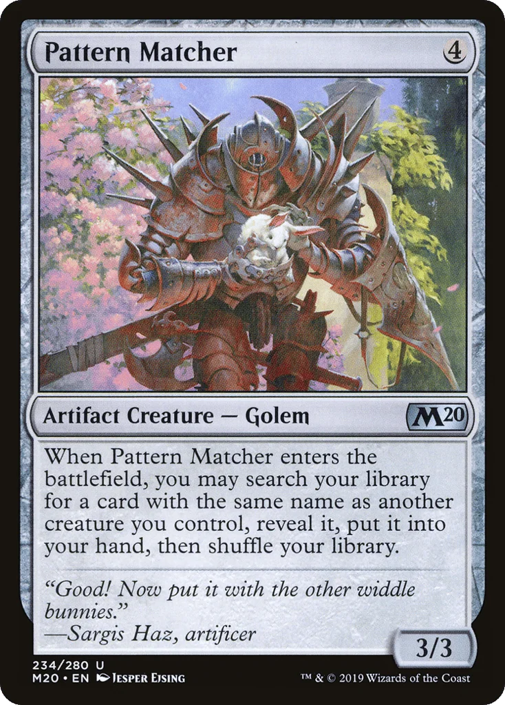Pattern Matcher · Core Set 2020