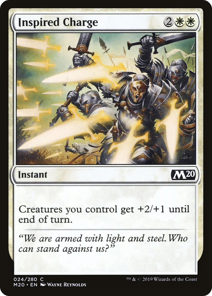 Inspired Charge · Core Set 2020