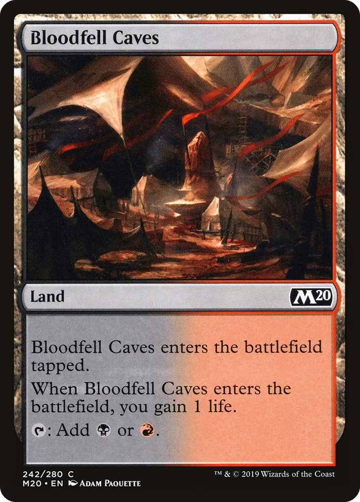 Bloodfell Caves · Core Set 2020