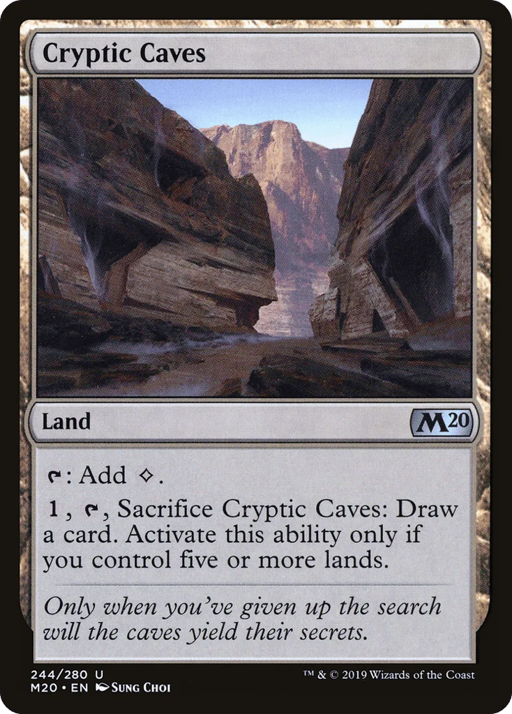 Cryptic Caves · Core Set 2020