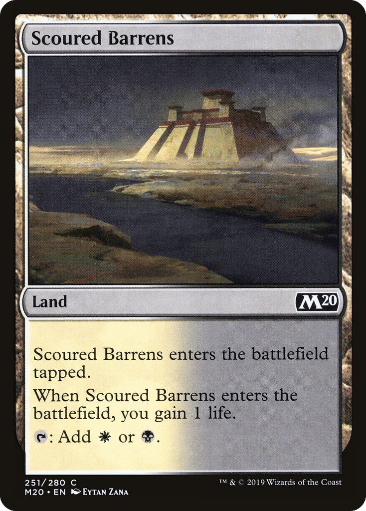 Scoured Barrens · Core Set 2020
