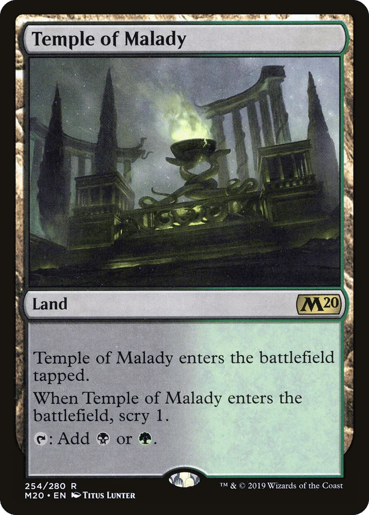 Temple of Malady · Core Set 2020