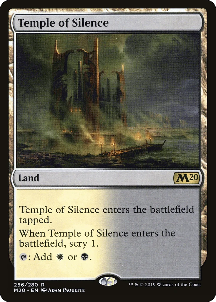 Temple of Silence · Core Set 2020