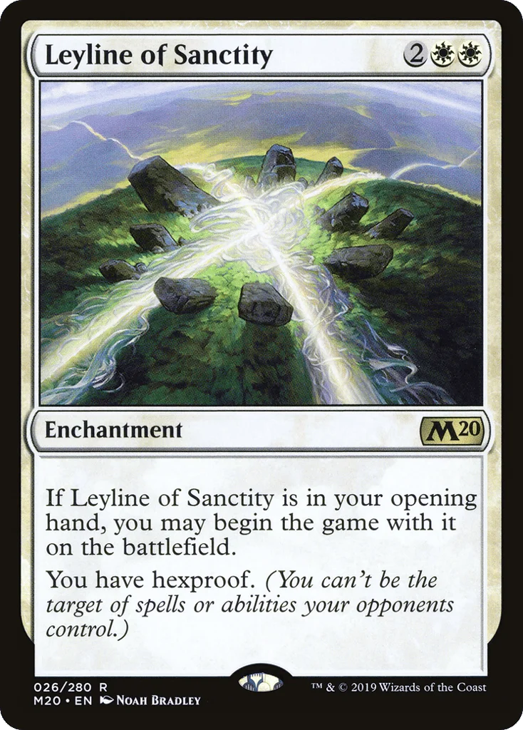 Leyline of Sanctity · Core Set 2020
