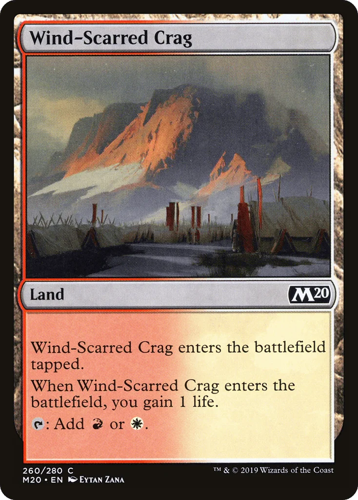 Wind-Scarred Crag · Core Set 2020