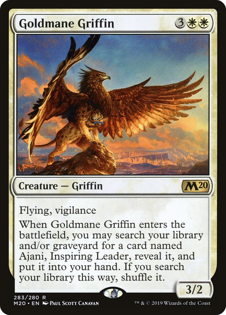 Goldmane Griffin · Core Set 2020