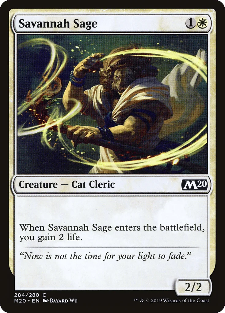 Savannah Sage · Core Set 2020
