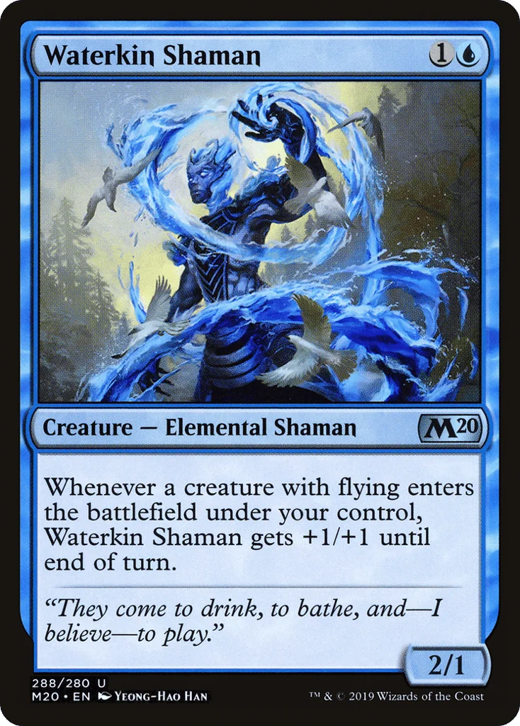 Waterkin Shaman · Core Set 2020