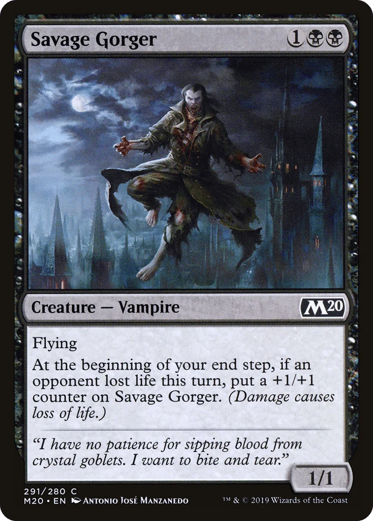 Savage Gorger · Core Set 2020