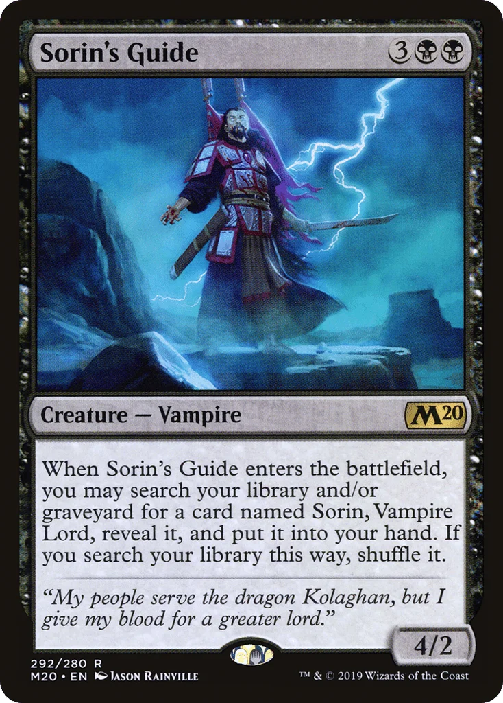 Sorin's Guide · Core Set 2020