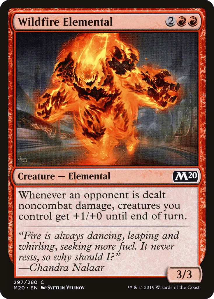 Wildfire Elemental · Core Set 2020