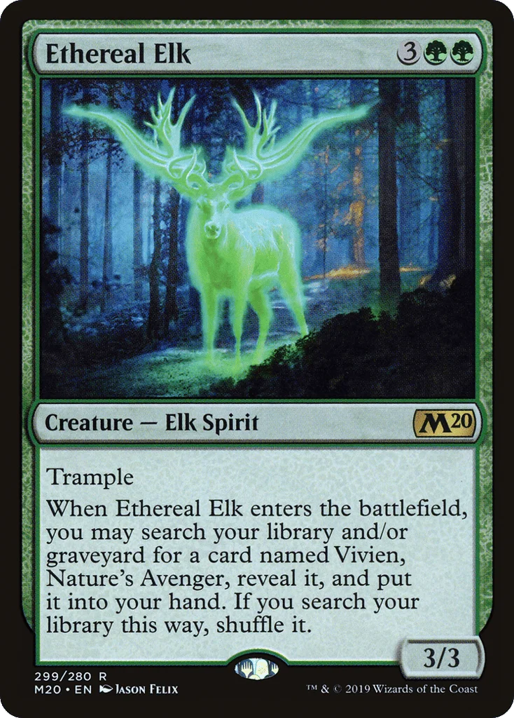 Ethereal Elk · Core Set 2020
