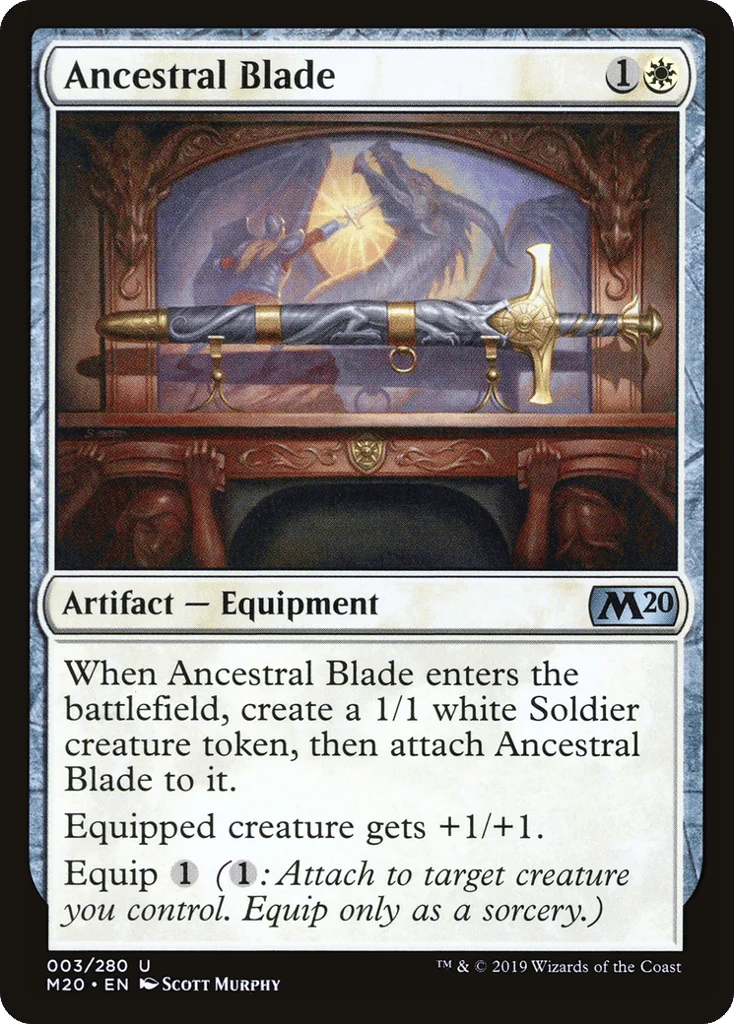 Ancestral Blade · Core Set 2020