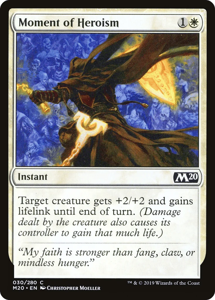 Moment of Heroism · Core Set 2020