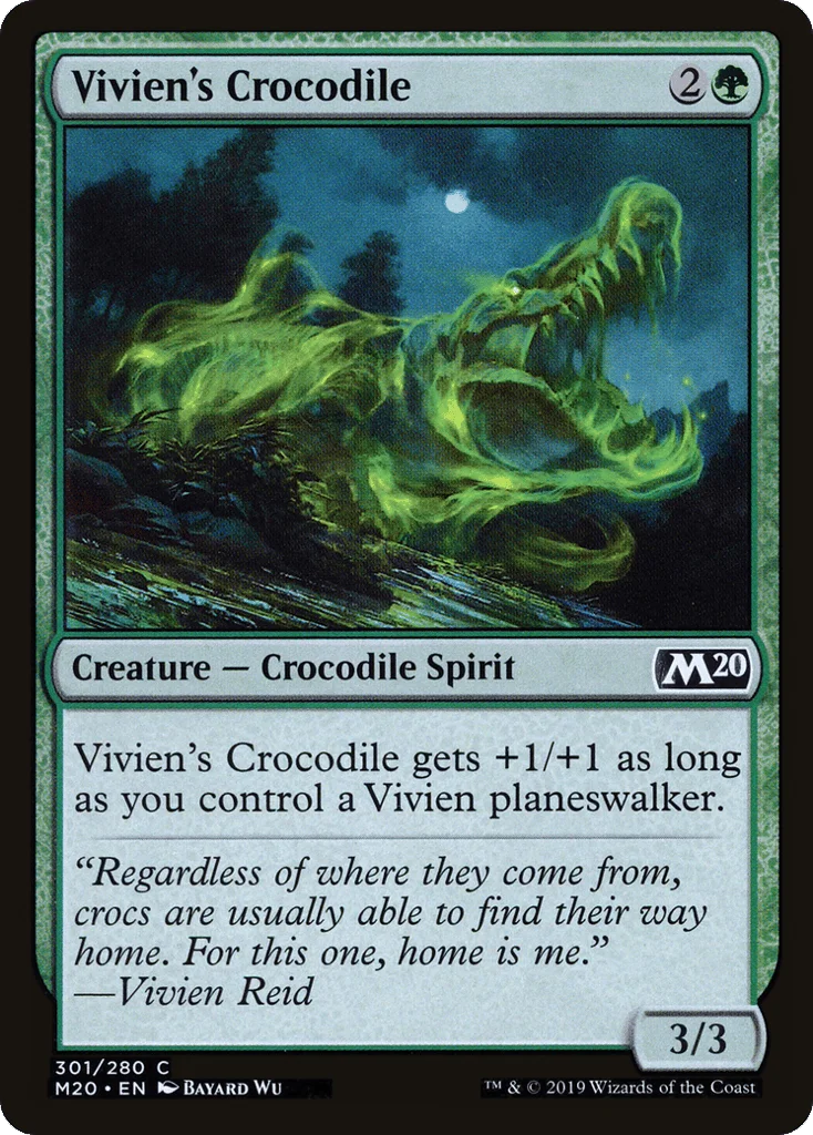 Vivien's Crocodile · Core Set 2020