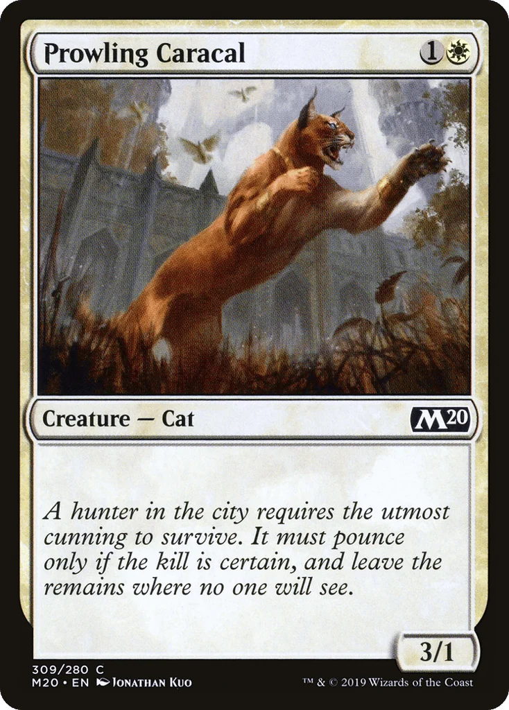 Prowling Caracal · Core Set 2020