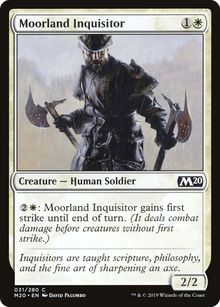 Moorland Inquisitor · Core Set 2020