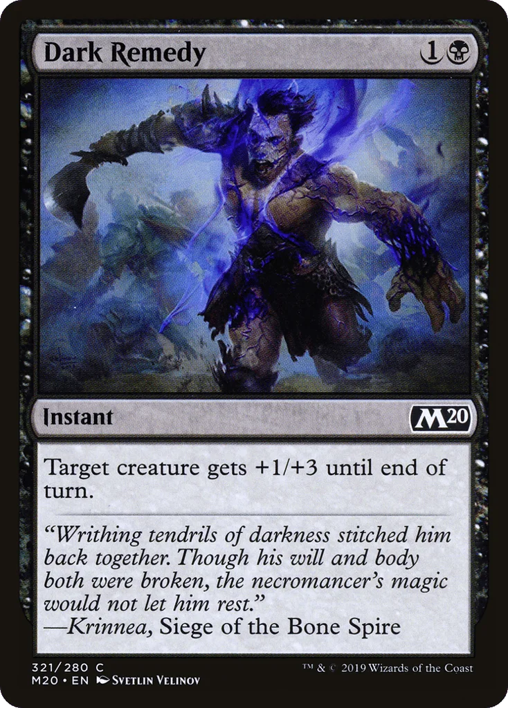 Dark Remedy · Core Set 2020