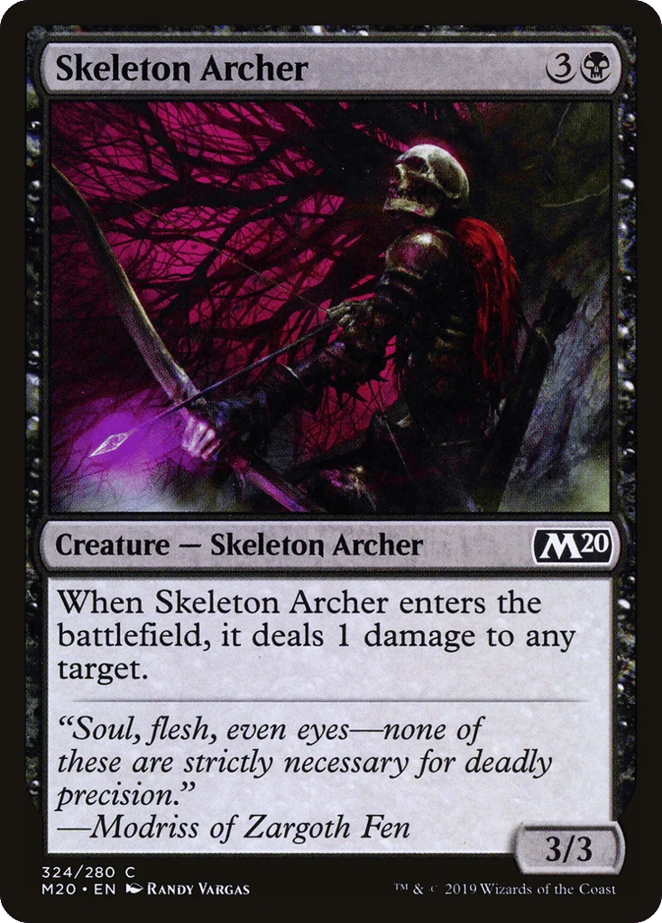 Skeleton Archer · Core Set 2020