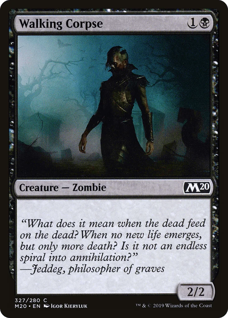 Walking Corpse · Core Set 2020