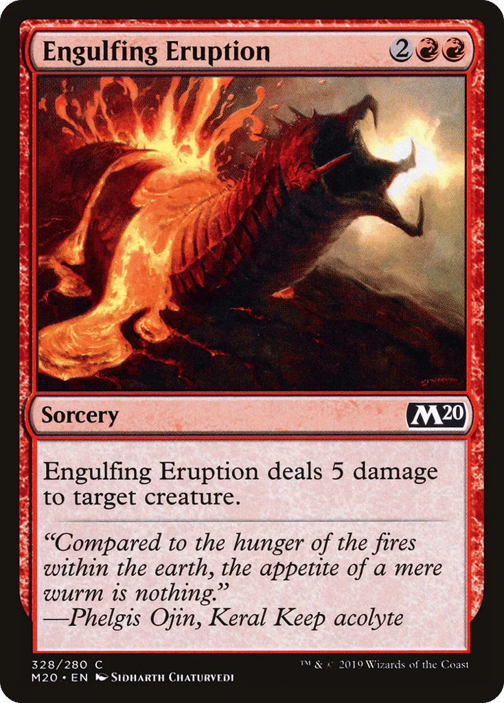 Engulfing Eruption · Core Set 2020