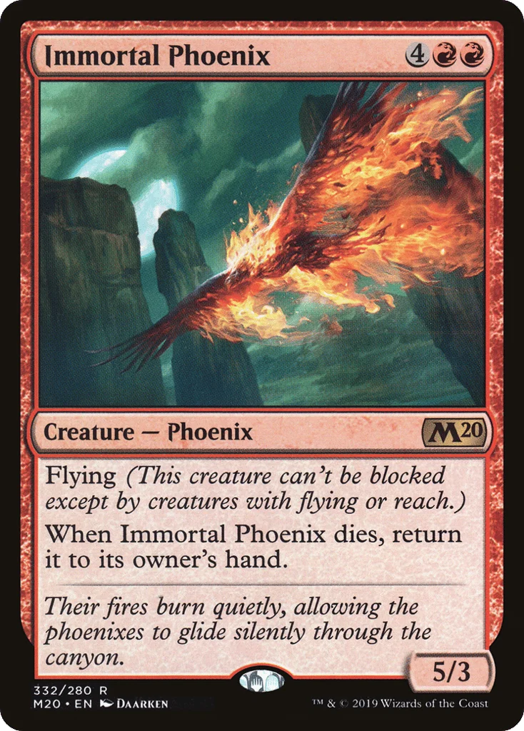 Immortal Phoenix · Core Set 2020