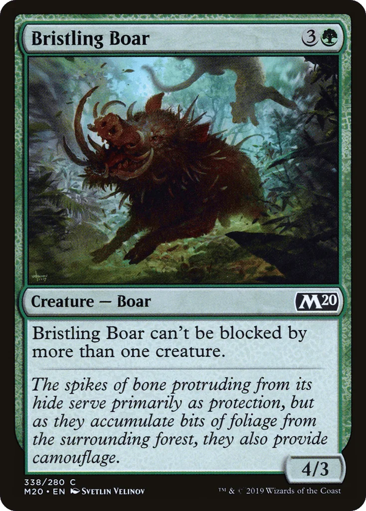 Bristling Boar · Core Set 2020