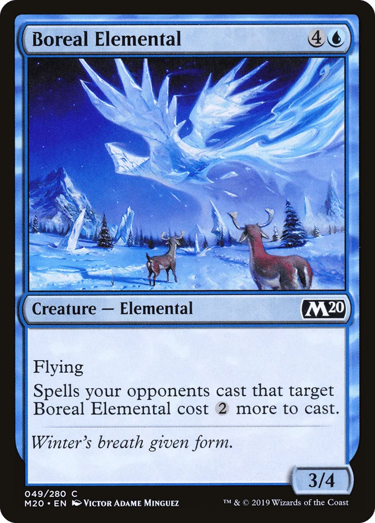 Boreal Elemental · Core Set 2020