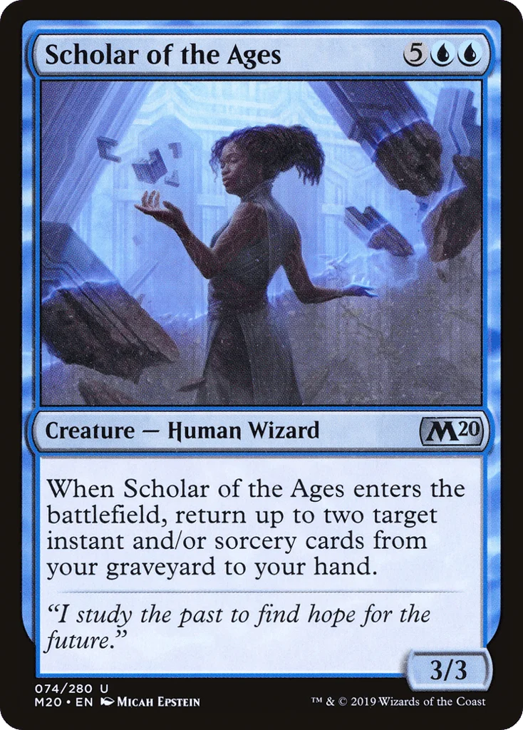 Scholar of the Ages · Core Set 2020