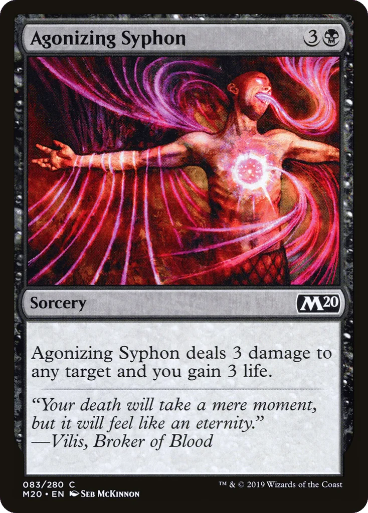 Agonizing Syphon · Core Set 2020