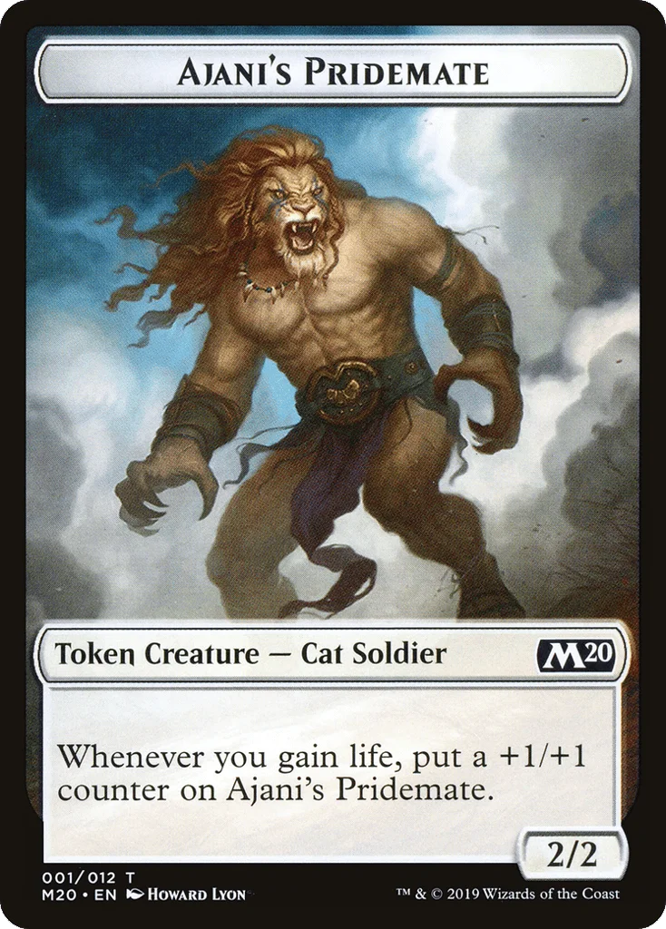 Ajani's Pridemate · Core Set 2020