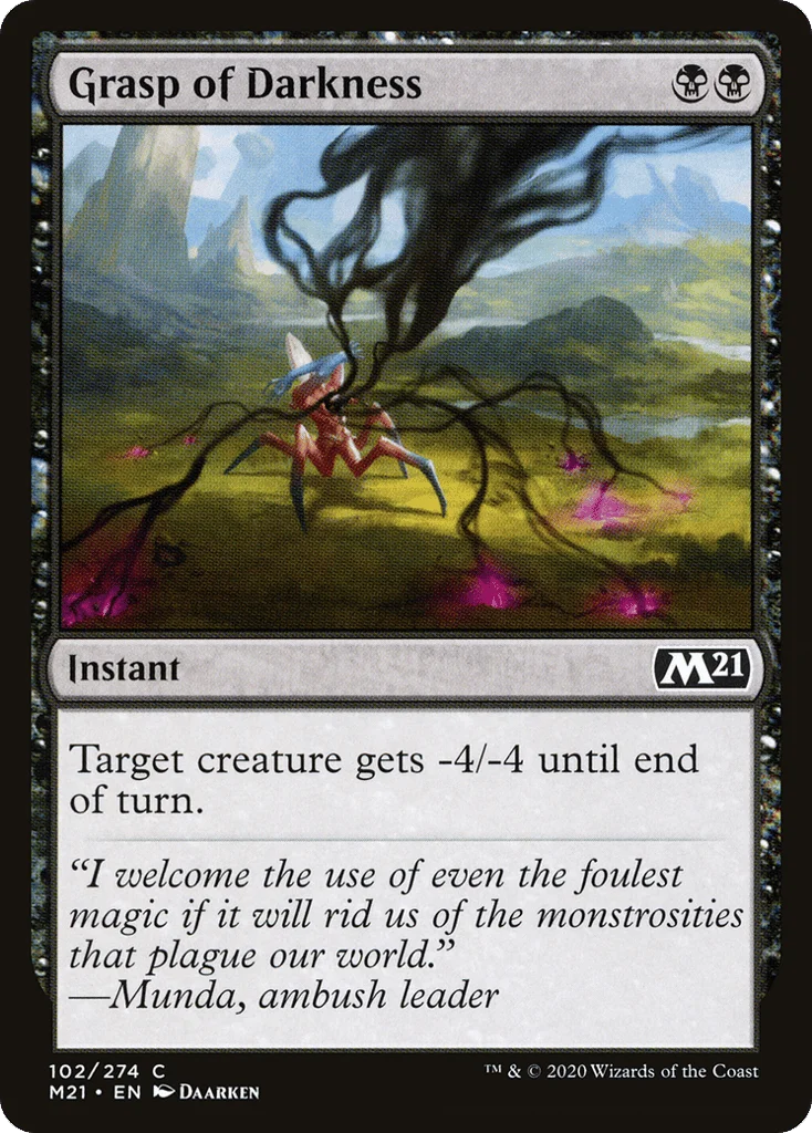 Grasp of Darkness · Core Set 2021