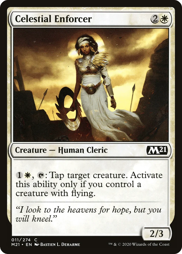 Celestial Enforcer · Core Set 2021