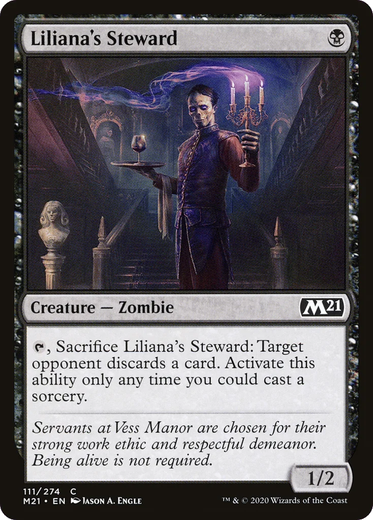 Liliana's Steward · Core Set 2021