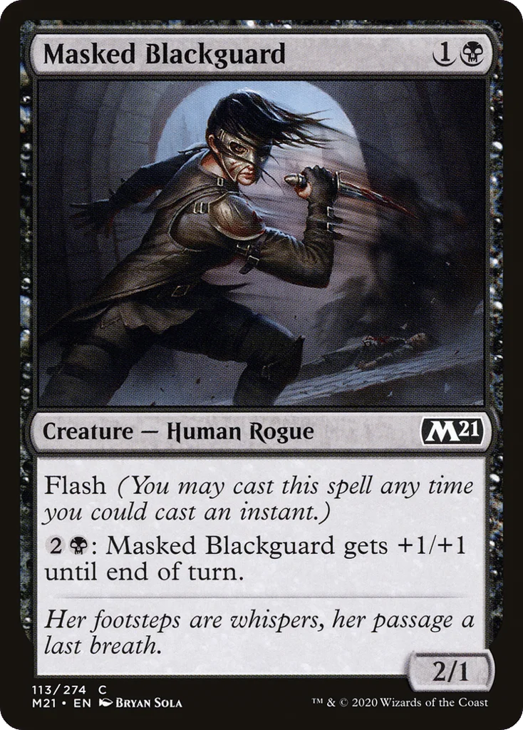 Masked Blackguard · Core Set 2021