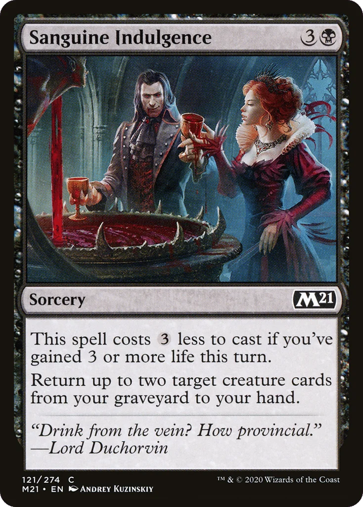 Sanguine Indulgence · Core Set 2021