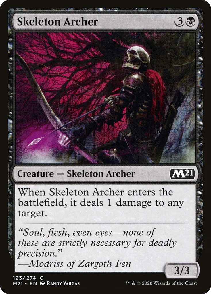 Skeleton Archer · Core Set 2021
