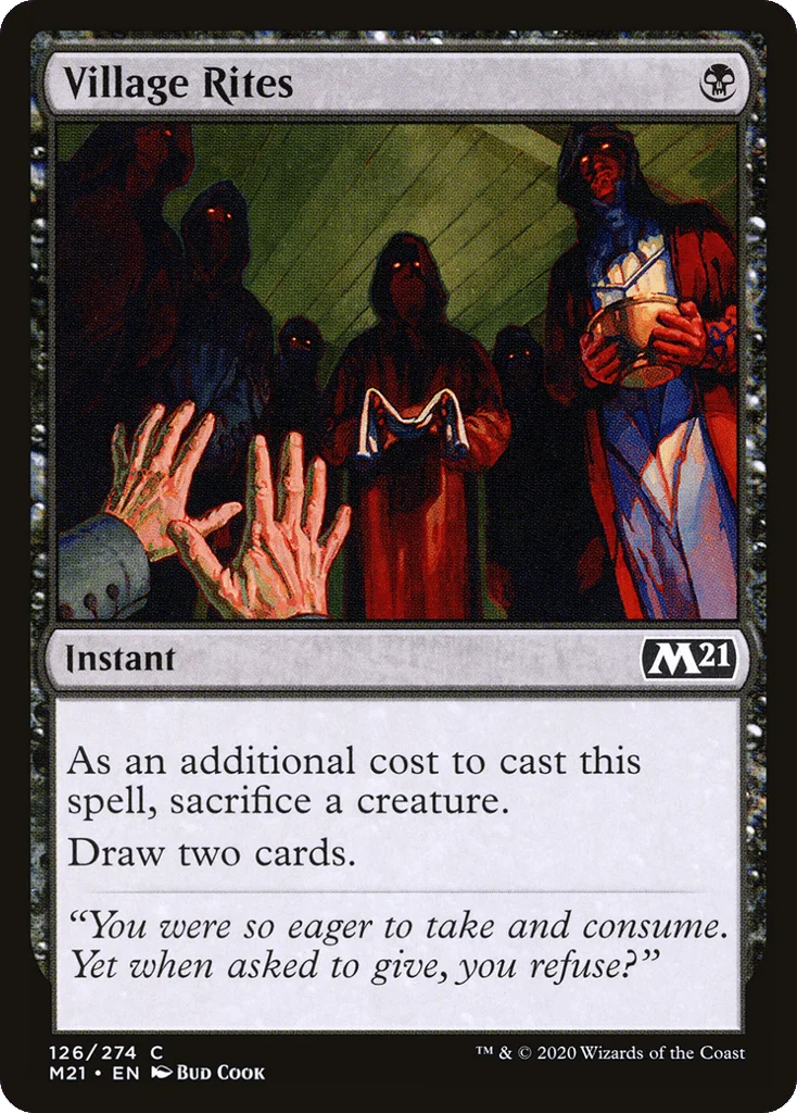 Village Rites · Core Set 2021